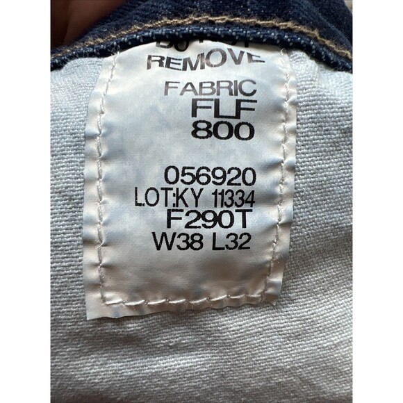 Tyndale FR Jeans Men’s 38x32 Flame Resistant FLF 800 15 CAL CAT 2 NFPA 2112 USA - Picture 10 of 12